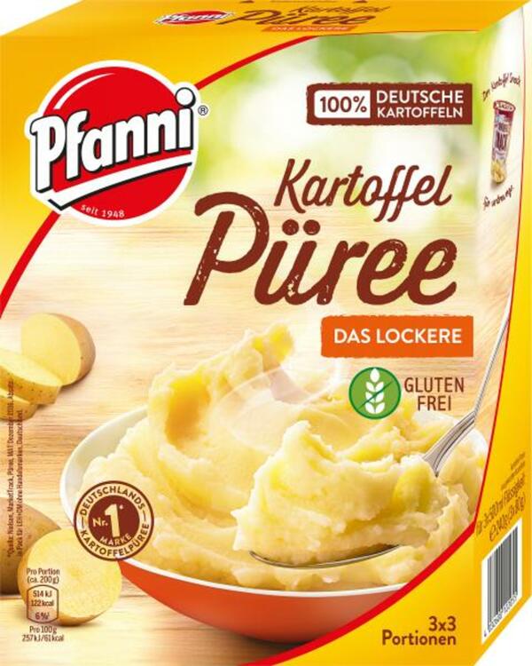 Bild 1 von Pfanni Kartoffel Püree Das Lockere