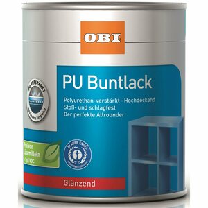 OBI PU Buntlack Petrol glänzend 375 ml