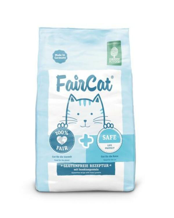 Bild 1 von Green Petfood FairCat Safe Life Protect mit Insektenprotein