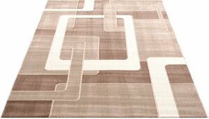 Teppich »Anesa«, Home affaire, rechteckig, Höhe 12 mm, mit handgearbeitetem Konturenschnitt, Wohnzimmer