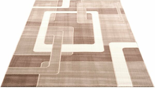 Bild 1 von Teppich »Anesa«, Home affaire, rechteckig, Höhe 12 mm, mit handgearbeitetem Konturenschnitt, Wohnzimmer