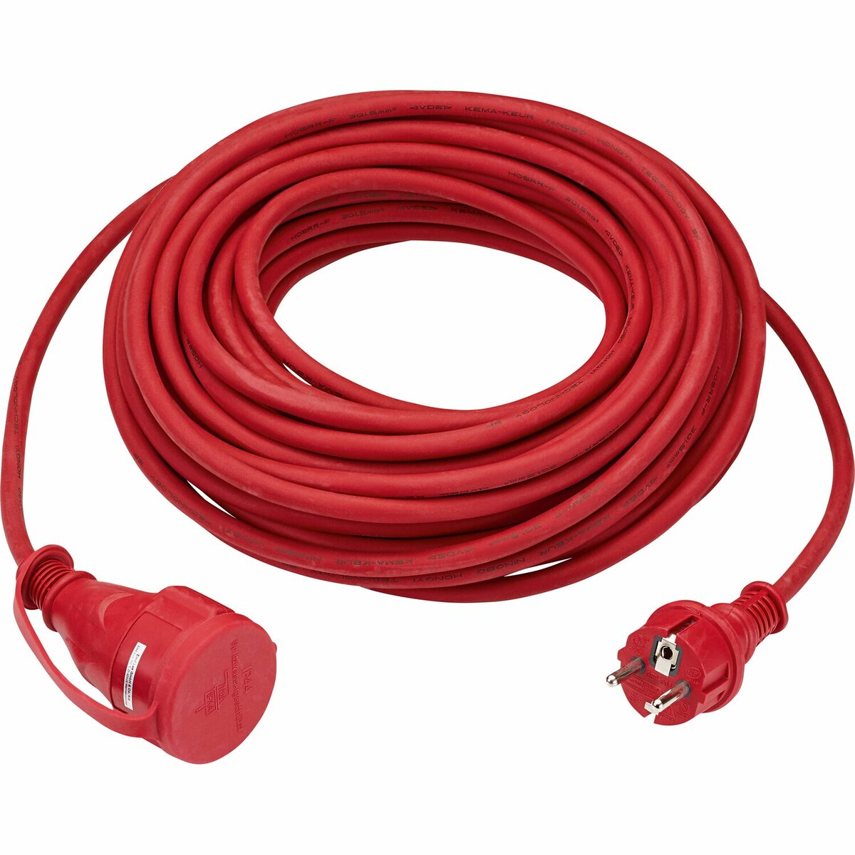 Bild 1 von CMI Verlängerungskabel H05RR-F 3G1,5 Rot 20 m