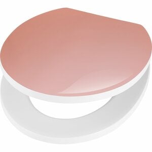 WC-Sitz Pescado Pink-Rosegold mit Absenkautomatik