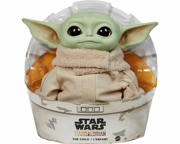 Bild 1 von Mattel® Kuscheltier »Star Wars Baby Yoda Plüsch, 28 cm«