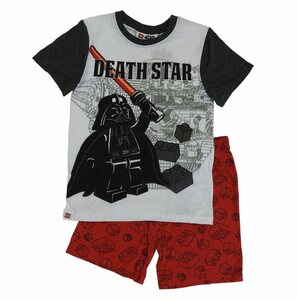 LEGO Star Wars Pyjama (Set) Kinder Schlafanzug kurz 2tlg. Shorty Set Death Star Jungen