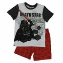 Bild 1 von LEGO Star Wars Pyjama (Set) Kinder Schlafanzug kurz 2tlg. Shorty Set Death Star Jungen