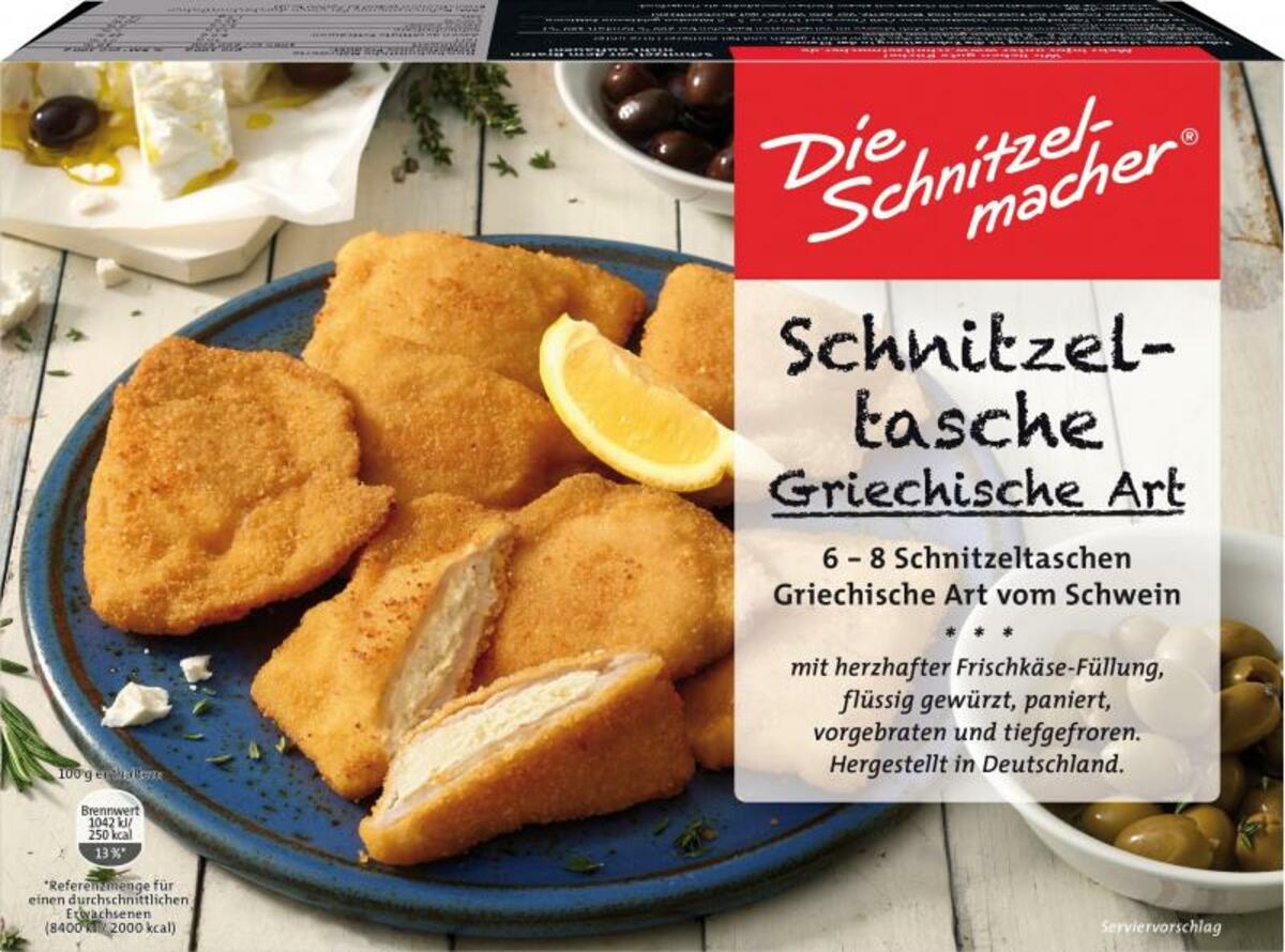 Bild 1 von Die Schnitzelmacher Schnitzeltasche Griechische Art