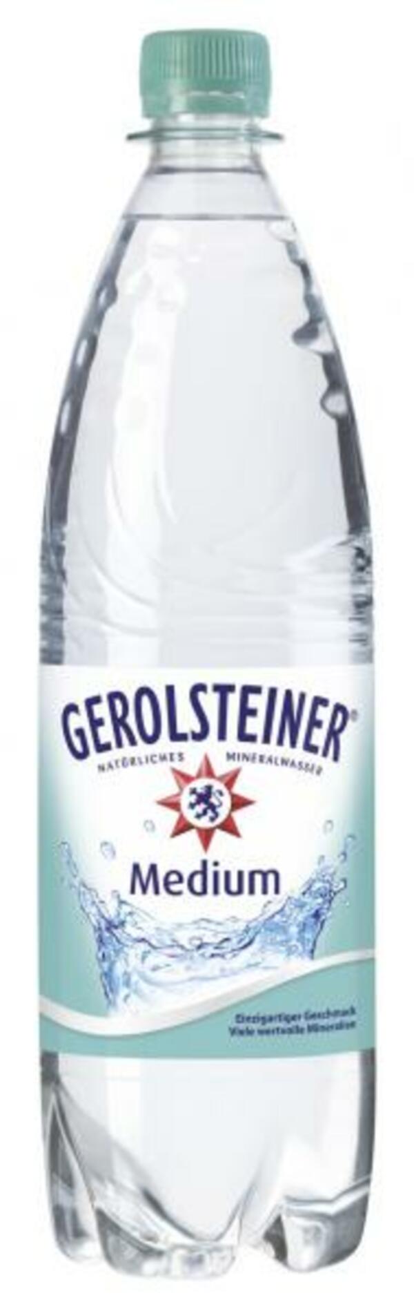 Bild 1 von Gerolsteiner Mineralwasser medium (Mehrweg)