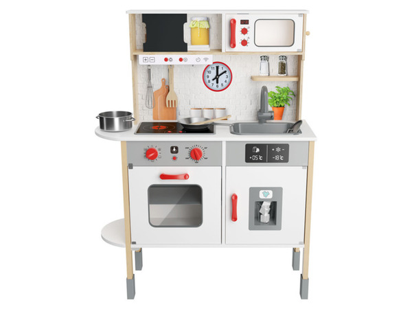 Bild 2 von Playtive Spielküche, mit LED-Herdleuchten, aus Echtholz