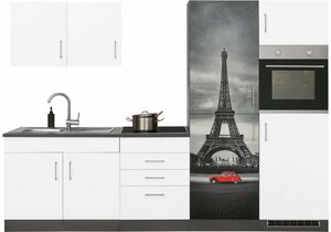 HELD MÖBEL Küchenzeile »Paris«, ohne E-Geräte, Breite 280 cm