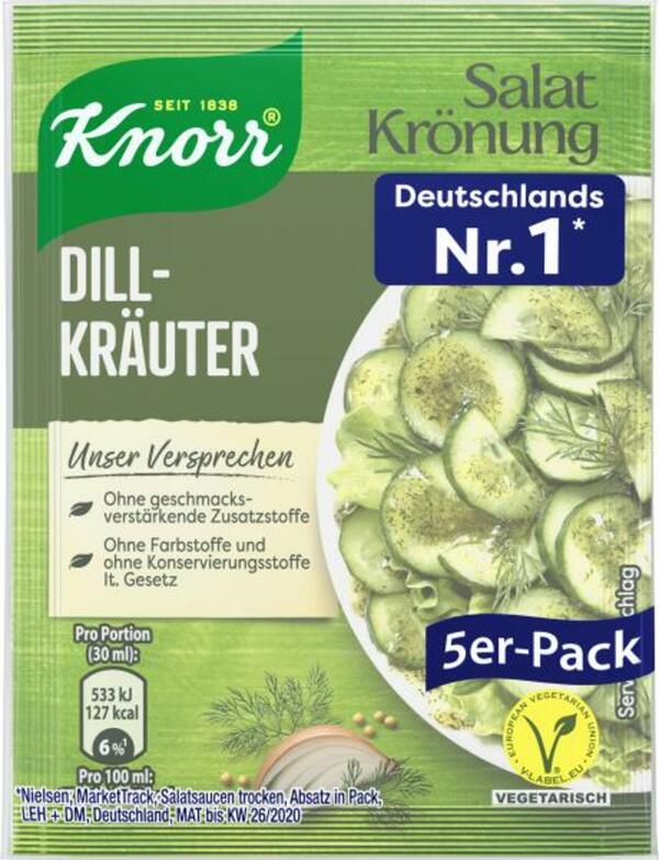 Bild 1 von Knorr Salatkrönung Dill-Kräuter