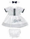 Bild 1 von Baby Sweets Kleid, Hose & Kopftuch »3tlg Set Kleid + Shorts + Mütze« (1-tlg)