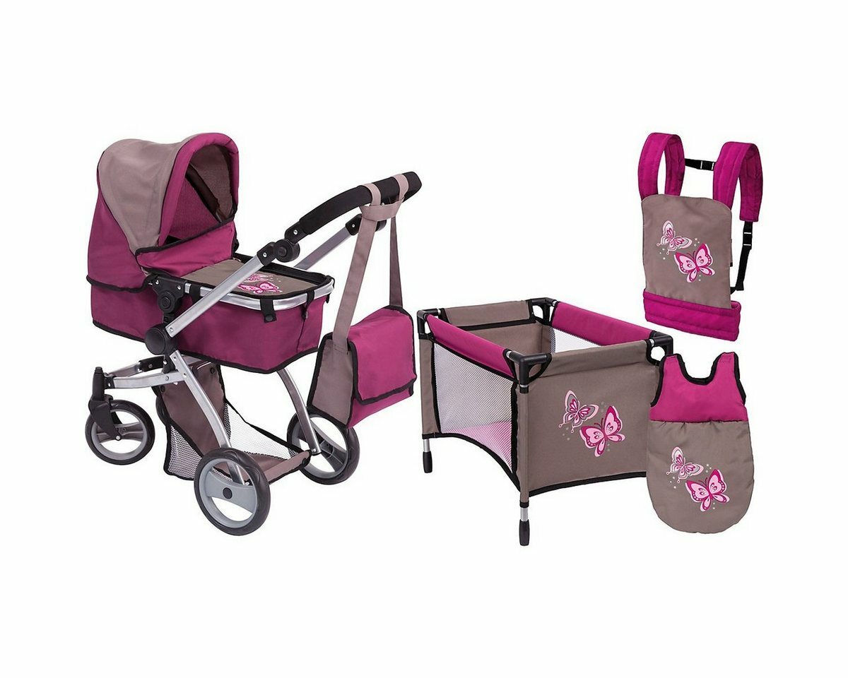 Bild 1 von myToys Puppenwagen »Kombi-Puppenwagen Pram Milano mit Zubehör von«