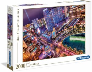 Clementoni® Puzzle »High Quality Collection, Las Vegas«, 2000 Puzzleteile, Made in Europe