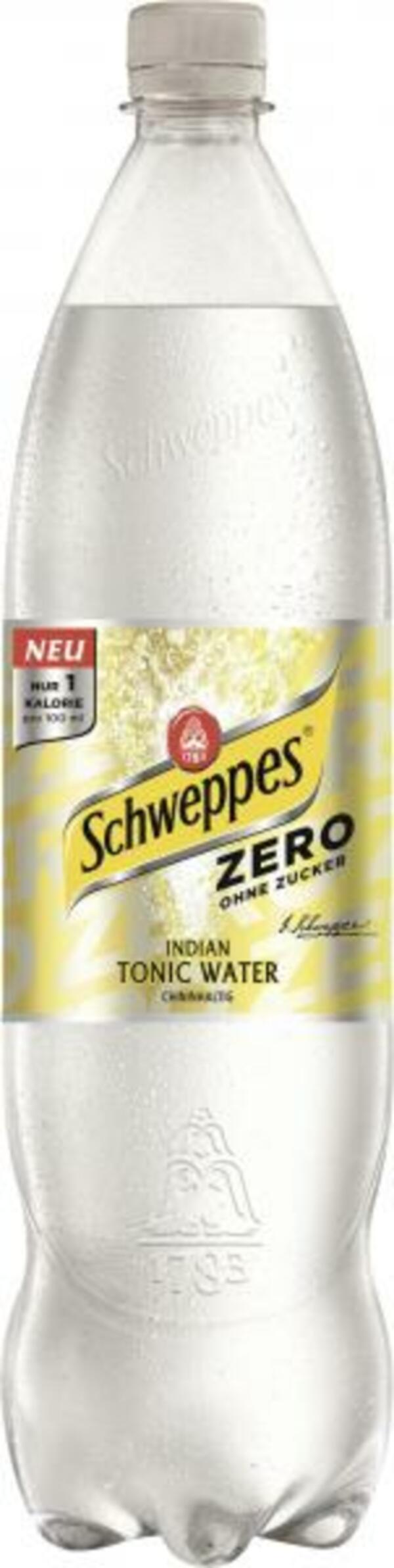 Bild 1 von Schweppes Indian Tonic Water Zero (Einweg)