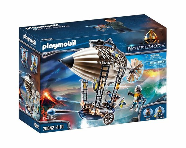 Bild 1 von Playmobil® Konstruktions-Spielset »Novelmore Darios Zeppelin (70642), Novelmore«, (64 St), Made in Germany