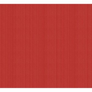 Glööckler Vliestapete Imperial Uni Streifen Rot