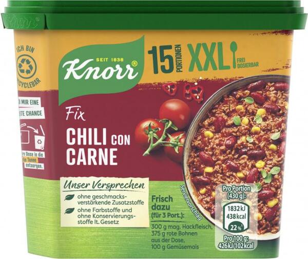 Bild 1 von Knorr Fix für Chili con Carne XXL