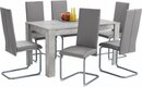 Bild 1 von Homexperts Essgruppe »Nitro«, (Set, 7-tlg), Tisch - Breite 140 cm + 6 Stühle