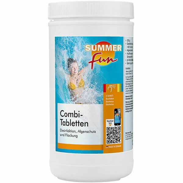 Bild 1 von Summer Fun Desinfektion Combi Tabletten á 200 g 1,2 kg