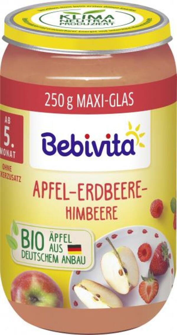 Bild 1 von Bebivita Apfel-Erdbeere-Himbeere