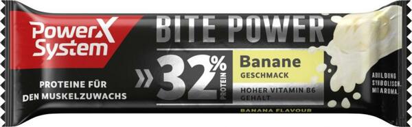 Bild 1 von Power System 32% Protein Bite Power Banane Geschmack