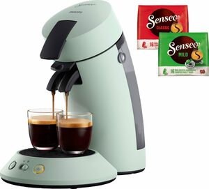 Philips Senseo Kaffeepadmaschine SENSEO Original Plus CSA210/20, inkl. Gratis-Zugaben im Wert von 5,- UVP