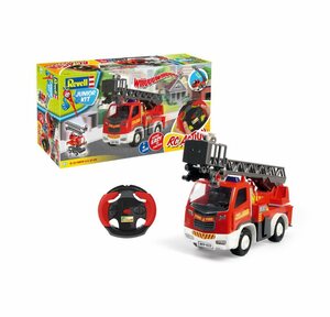 Revell® RC-Auto »Junior Kit, RC Feuerwehrauto« (53-tlg), mit Soundeffekten