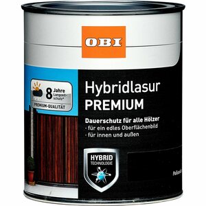 OBI Hybridlasur Premium Nussbaum hell 750 ml