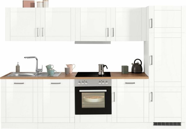 Bild 1 von HELD MÖBEL Küchenzeile »Tinnum«, mit E-Geräten, Breite 300 cm