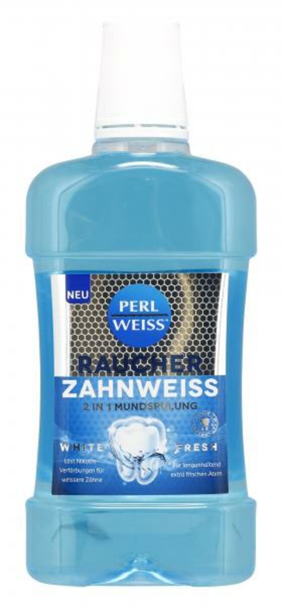 Bild 1 von Perlweiss Raucher Zahnweiss 2in1 Mundspülung