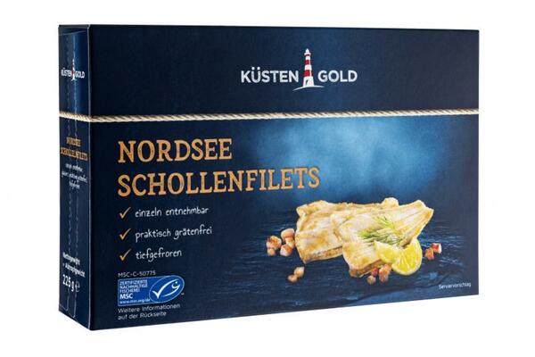 Bild 1 von Küstengold Nordsee Schollenfilets