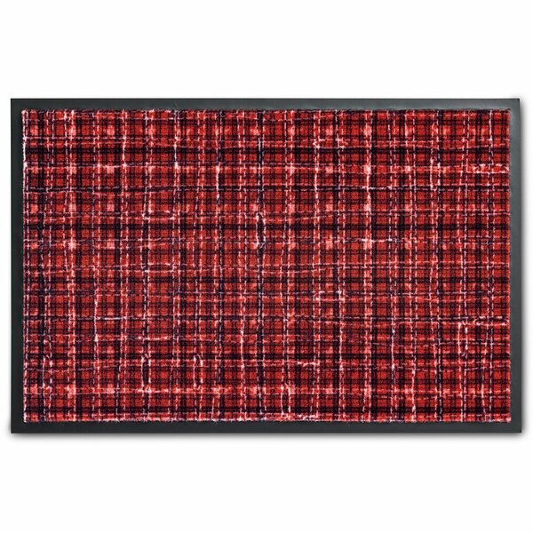 Bild 1 von Astra Sauberlaufmatte Homelike 40 cm x 60 cm Gitter Rot