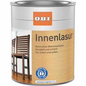 OBI Innenlasur Nussbaum dunkel 375 ml