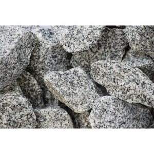 Granitbruch Salz-Pfeffer 50 - 100 mm 1000 kg Big-Bag