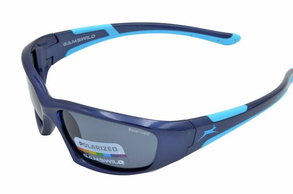 Bild 1 von Gamswild Sonnenbrille »WJ5821 GAMSKIDS Jugendbrille 5-12 Jahre Kinderbrille Mädchen Jungen kids Unisex, beere, blau, weiß, schwarz-grün,« polarisierte Gläser
