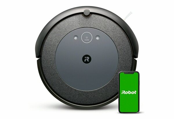 Bild 1 von iRobot Saugroboter Roomba i5 (i5154), beutellos, Einzelraumkartierung, App-/Sprachsteuerung