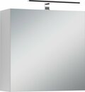 Bild 1 von byLIVING Spiegelschrank »Spree« Breite 60 cm, 1-türig, mit LED Beleuchtung und Schalter-/Steckdosenbox, mit praktischen Ablageböden
