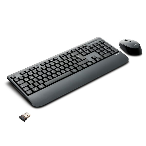 Bild 1 von MEDION LIFE® E81114 Bluetooth® Tastatur Maus Set, kabelloses Tastatur-/Mausset, einfache und schnelle Einrichtung, ergonomisch, elegantes und schlankes Design (B-Ware)