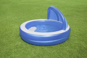 Bestway Family Pool mit UV Careful Sonnenschutzdach Summer Days Ø 241 x 140 cm