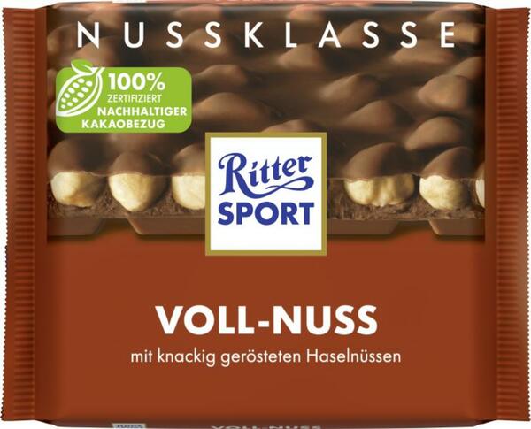 Bild 1 von Ritter Sport Nussklasse Voll-Nuss