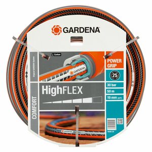 Gardena Gartenschlauch Comfort HighFlex 19 mm (3/4") mit PowerGrip 30 bar 50 m