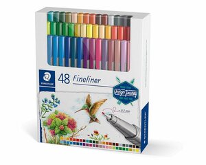 STAEDTLER Fineliner »Design Journey Fineliner, 48 Farben«