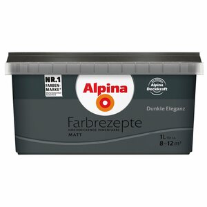 Alpina Farbrezepte Dunkle Eleganz matt 1 Liter