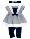Bild 1 von Baby Sweets Kleid, Hose & Kopftuch »3tlg Set Kleid + Hose + Mütze« (1-tlg)