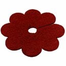 Bild 1 von Mulchscheibe Blume Ø 37 cm Rot
