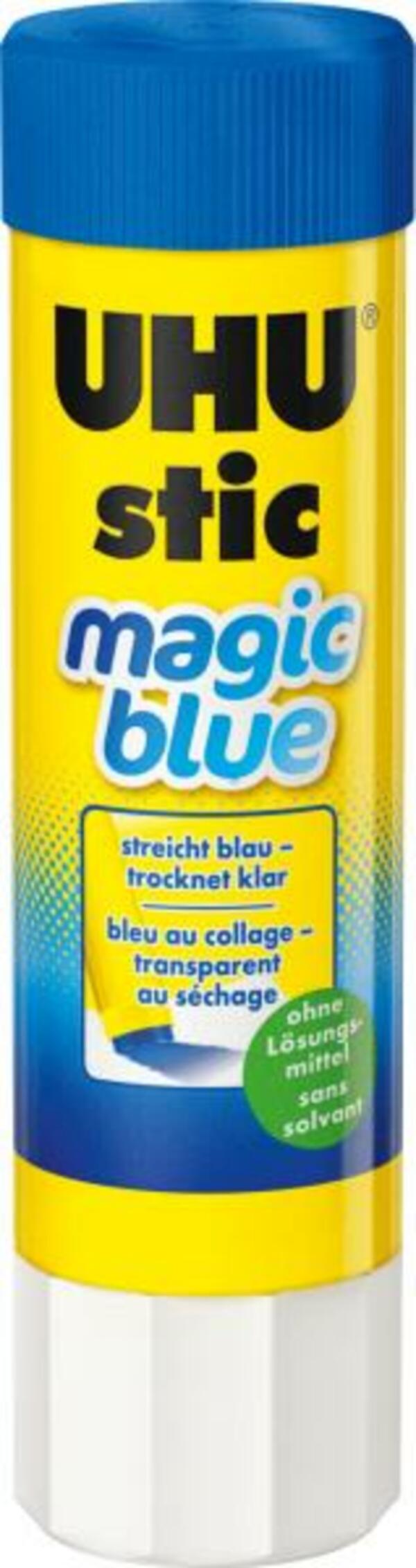 Bild 1 von Uhu Stic Magic blue Klebestift lösungsmittelfrei