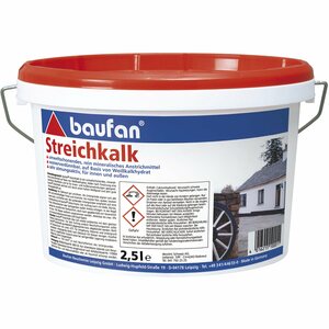 Baufan Streichkalk 2,5 l
