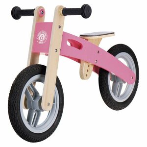 LeNoSa Laufrad »Balance Bike 2in1 pink • Holz Laufrad Multifunktional Alter 3+«