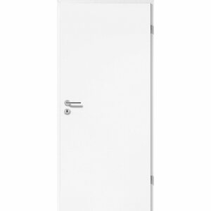 Zimmertür CPL Weiß Seidenmatt (GL223) 86 cm x 211 cm Anschlag R